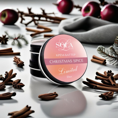 Крем-баттер "Christmas spice" SOLAlove, 5мл limited